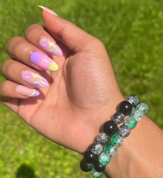 Evergreen Eclipse Bracelet Duo