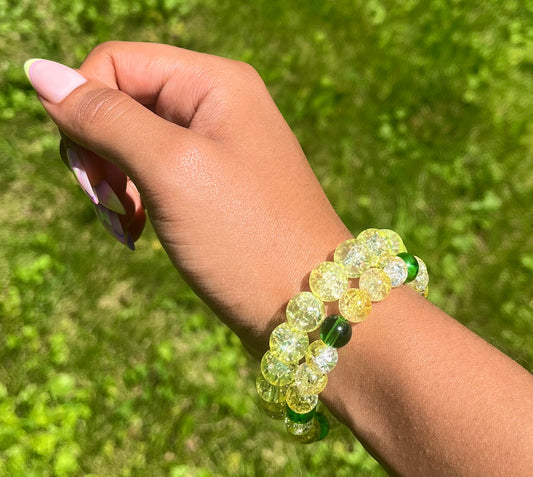 Flourishing Lime Light Bracelet Duo
