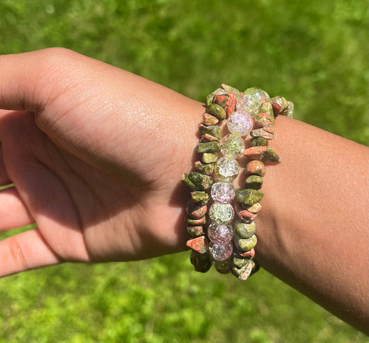 Meadow Blush Bracelet Stack