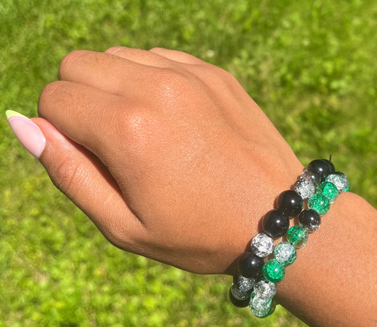 Evergreen Eclipse Bracelet Duo