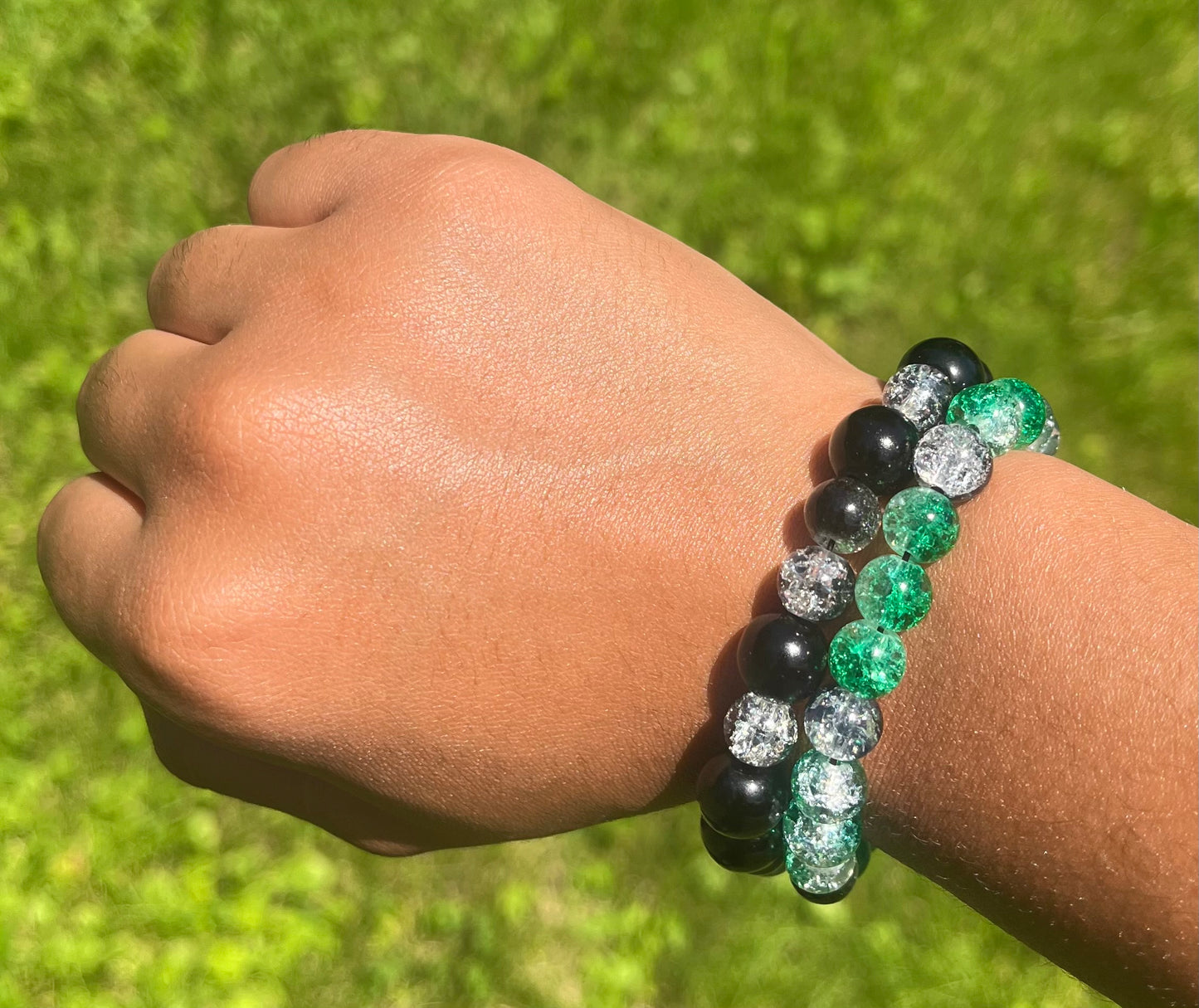 Evergreen Eclipse Bracelet Duo