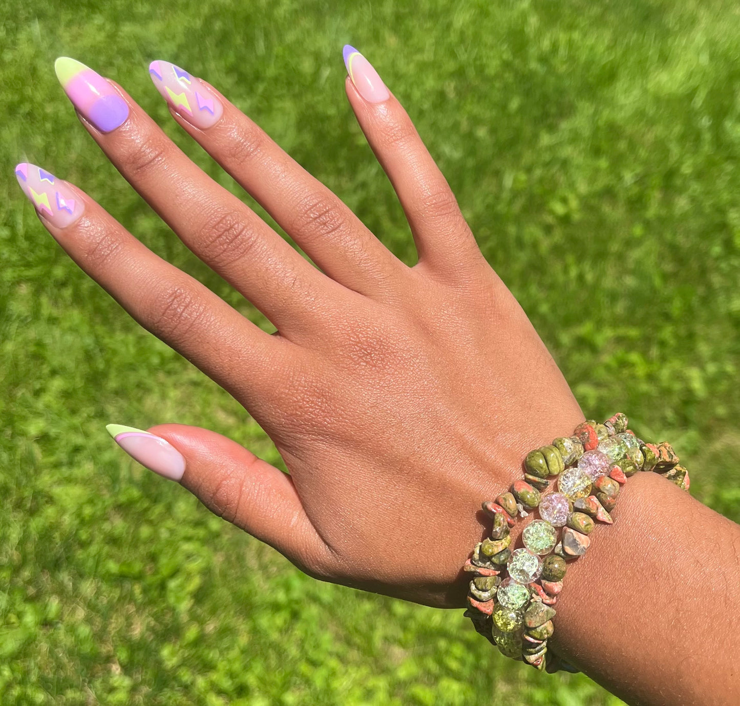 Meadow Blush Bracelet Stack
