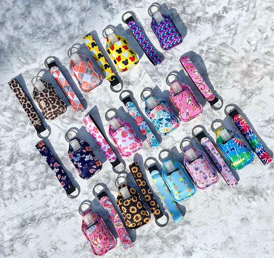 Hand Sanitizer Keychains