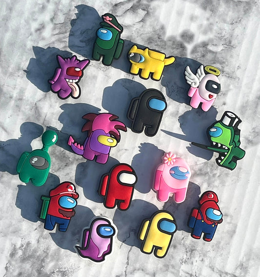 Among Us Croc Charm Set