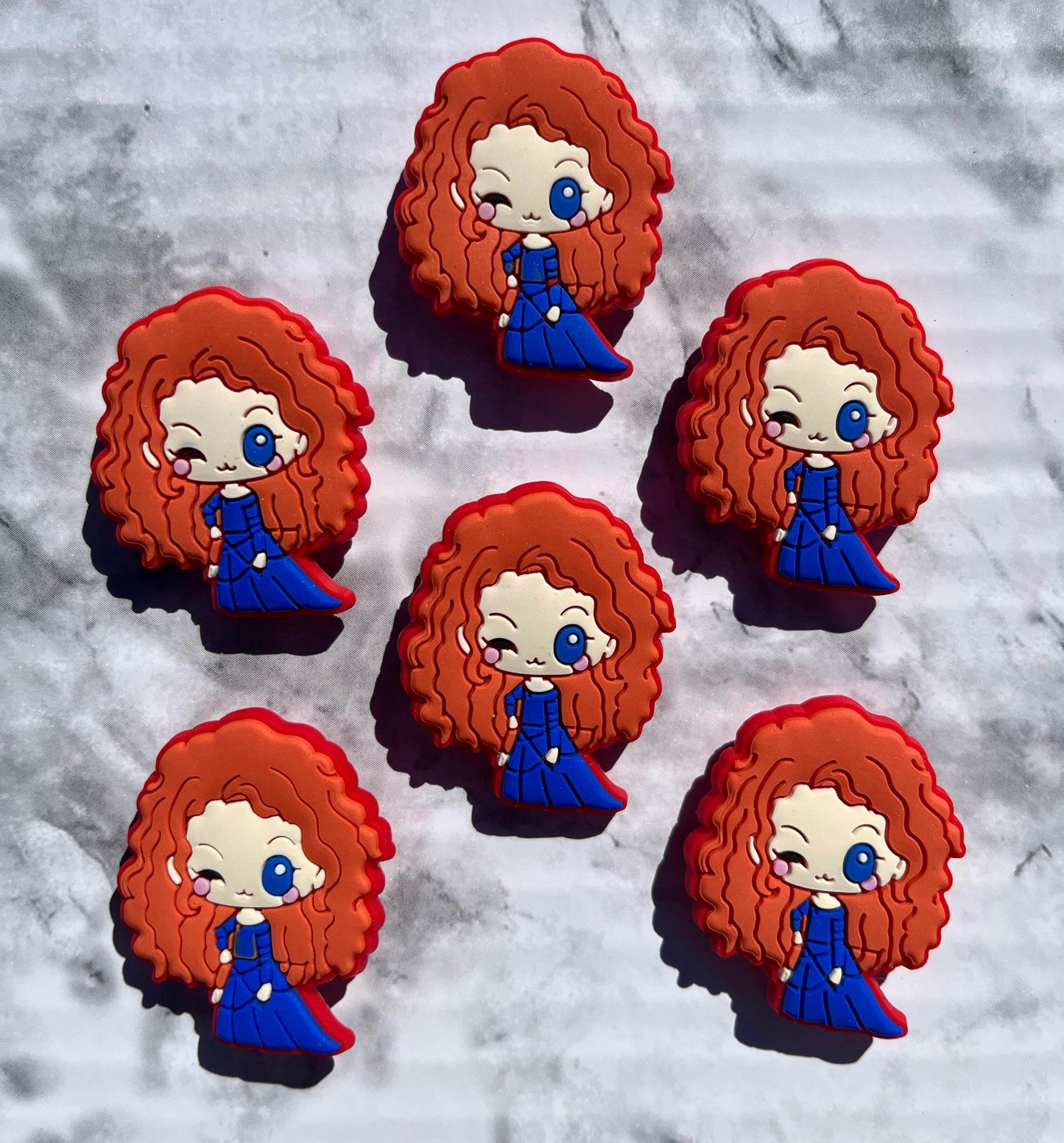 Princess Croc Charms