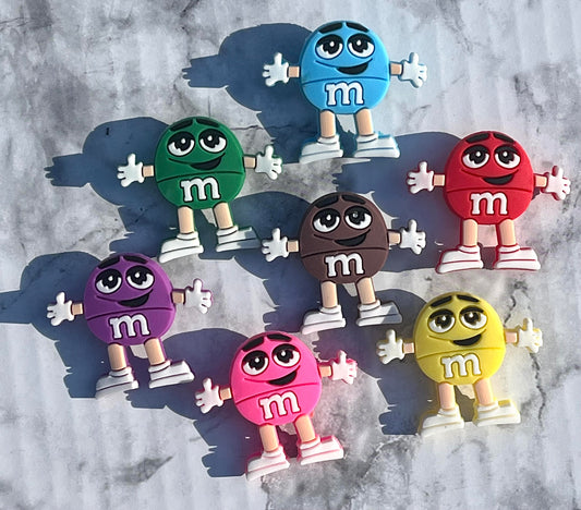 M&M Croc Charm Set