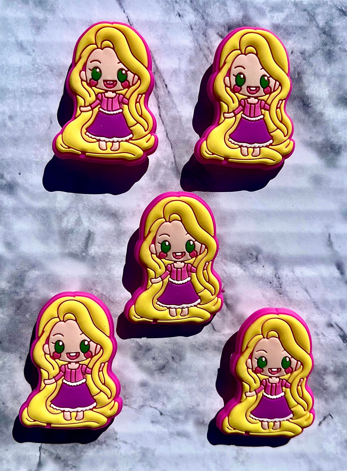 Princess Croc Charms